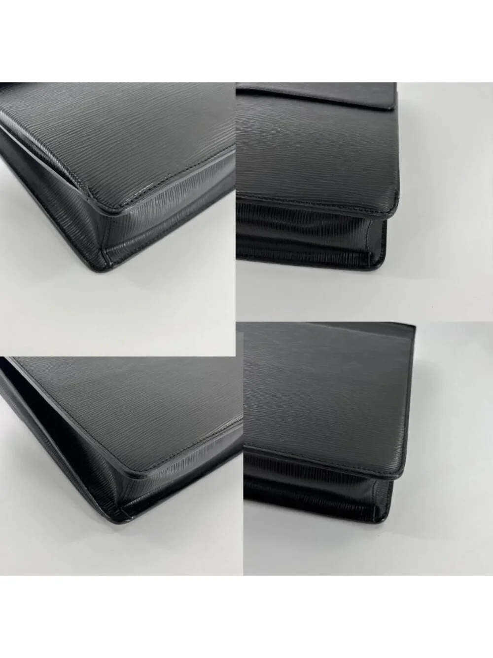 Louis Vuitton Super Epi Robusto 1 Black Leather Business